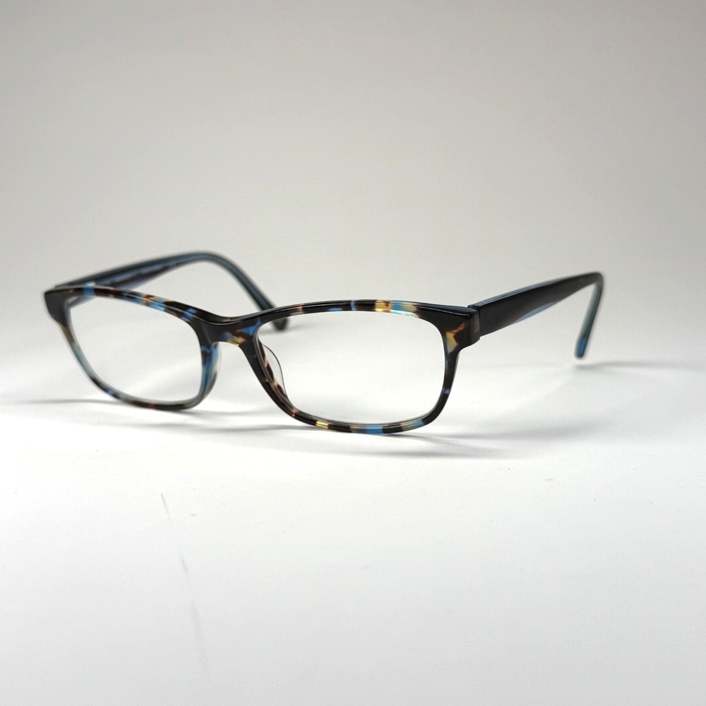 Marchon Downtown Cornelia 215 Eyeglasses Frame Only 52-16-135 Blue Tortoise Med